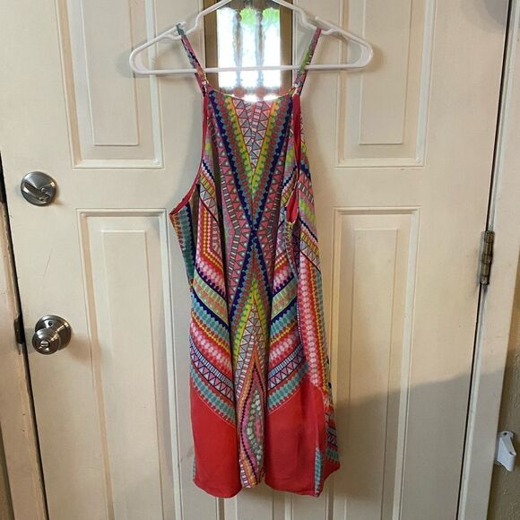 Sievercute Dress Chevron Colorful Mixed Print Medium - Picture 3 of 11